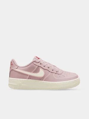 Nike Junior Air Force 1 Pink Sneaker