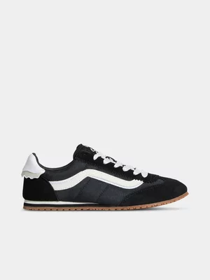 Vans Women's Super Lowpro Black/White Sneaker