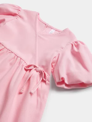 Exact Older Girl's Pink Empire Dress