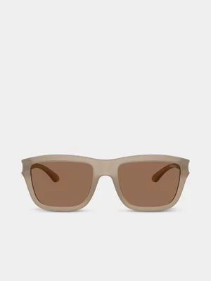 Diesel Eyewear Grey Square Sunglasses 55
