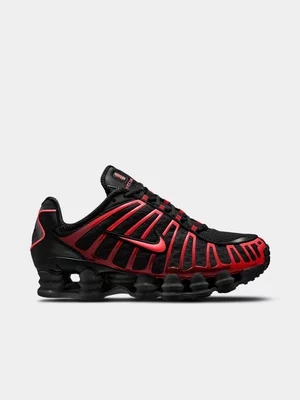 Nike Men's Shox TL Black/Red Sneaker