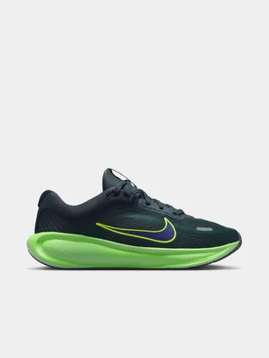 Nike Junior Grade-School Stellar Ride Green/Yellow Running Shoes 