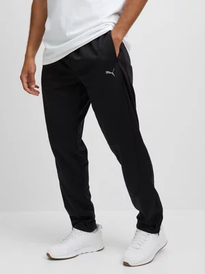 Puma Mens Essential Slim Tricot Black Pants