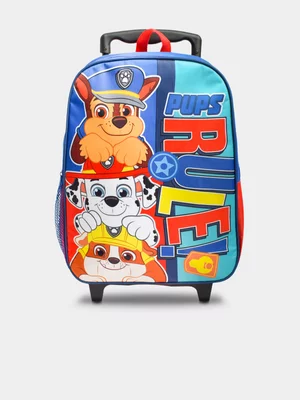 Paw Patrol Blue Trolley Bag