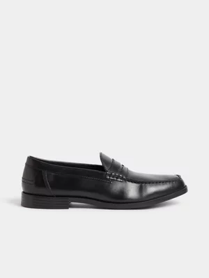 Jet Mens Black Mocassin 
