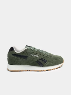 Mens Reebok Glide Green/Black Sneaker 