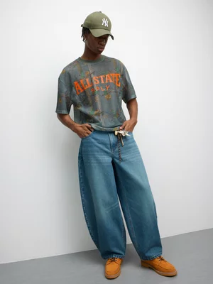 The FIX Men's Green Mesh Camo Graphic Tee