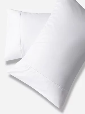 Grace Most Lustrous Gold Seal Certified Egyptian Cotton 400 Thread Count Pillowcase Set White