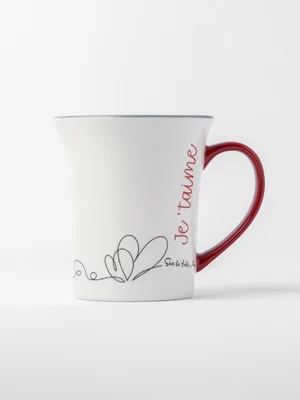 Sur La Table Je 'Taime Mug Red 340ml