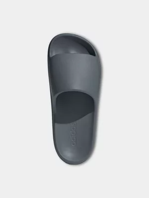 adidas Womens Adilette Lumia Grey Slides