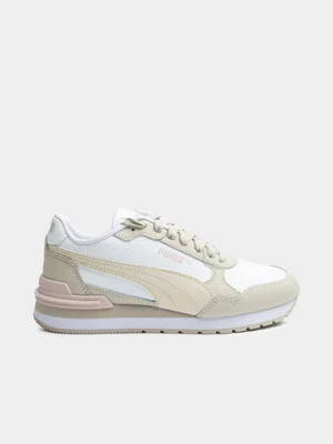 Junior Puma ST Miller White/Pink Sneaker