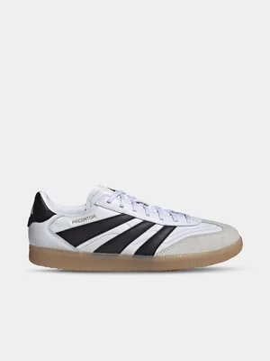 adidas Mens Predator Freestyle White/Black/Gold Indoor Boots