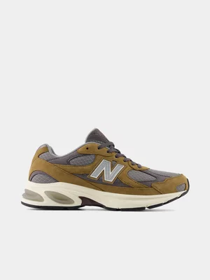 New Balance Men's 2000 LNY Brown/Grey Sneaker
