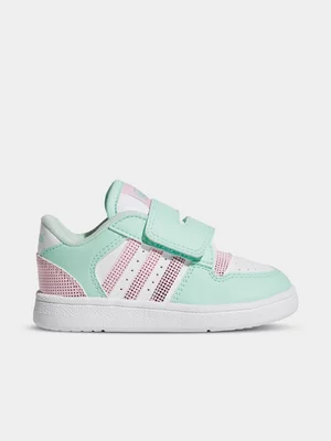 Toddlers adidas Breakstart Mint/Pink Sneaker