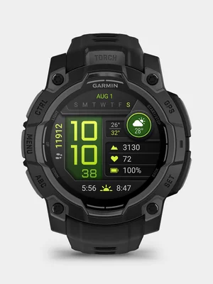 Garmin Instinct 3 45mm AMOLED Black Bezel/Black Band