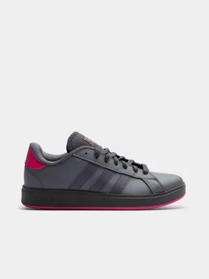 Women's adidas Grand Court Base 2.0 Grey/Pink Sneaker