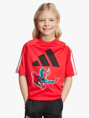 adidas Toddler Boys Spiderman Red Tee