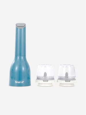 Finamill Battery Operated Grinder Ocean Blue