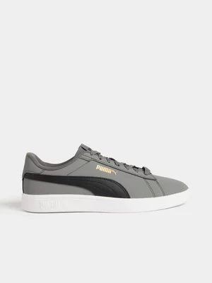 Puma Mens Smash 3.0 Grey Sneakers