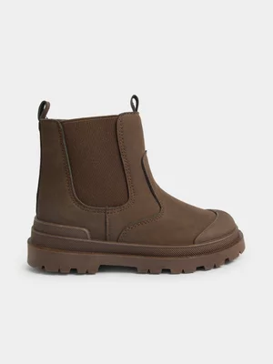 Jet Older Boys Brown Chelsea Boot