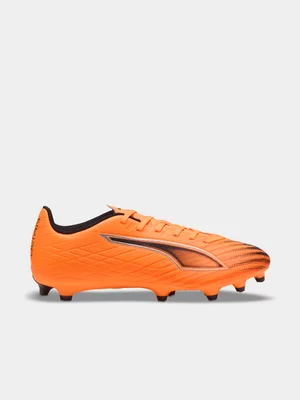 Puma Mens Ultra 6 Play FG/AG Orange Boots