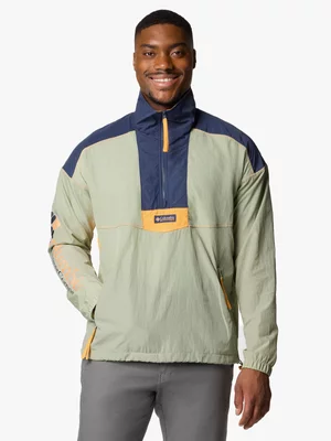 Men's Columbia Green Riptide II M Retro Windbreaker
