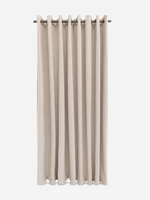 Volpes Sienna Blockout Nude Eyelet Lined Curtain