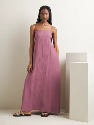 Women's Iconography Strappy Empire Dress