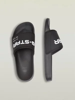 G-Star Women's Cart Black/White Slides