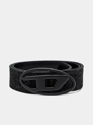 Unisex Diesel B-1Dr Black Belt