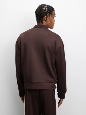 The FIX Men's Choc Co-ord Preppy Tracktop
