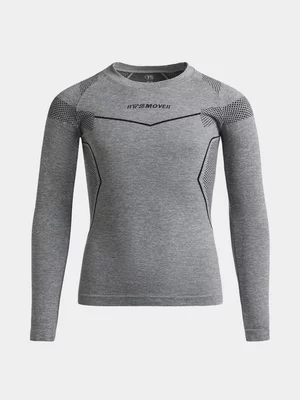 TS Boys Grey Long Sleeve Base Layer Top
