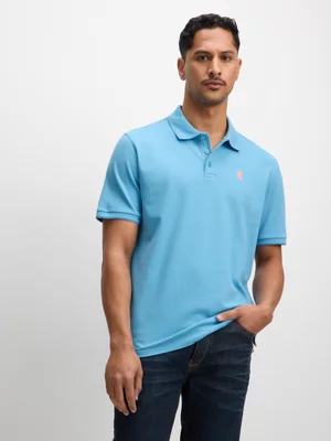 Men's Pringle Blue Austyn Pique Golfer