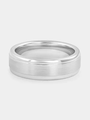 Cobalt Brushed Centre Ring