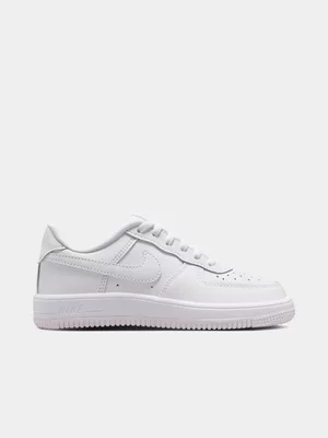 Nike Kids Air Force 1 Low Lace White Sneaker
