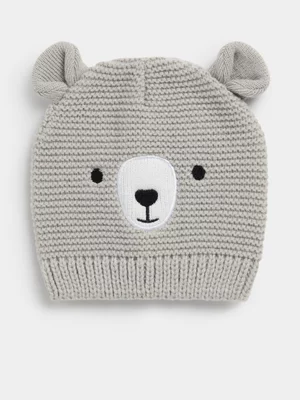 Jet Baby Unisex Grey Face Beanie