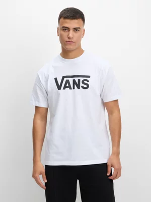 Mens Vans Classic B White/Black Tee 