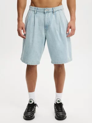 Men's Cotton On Blue Baggy Denim Shorts