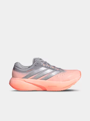 adidas Womens Supernova Rise 3 Orange/Silver Running Shoes 