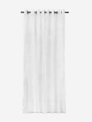 Volpes Caitlin White Eyelet Unlined Curtain