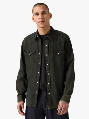Men's Levi's Brown Classic Western Standard Shirt