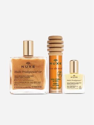 Nuxe Infinite Glow Huile Prodigieuse Gold Gift Set 