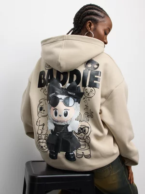 The FIX Women's Stone Fleece Oversized Hoodie