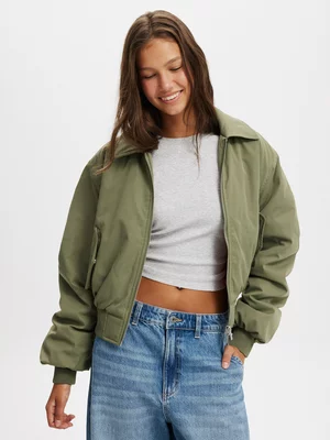 Women's Cotton On Green Toby Bomber Jacket