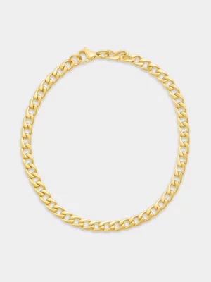 Tempo Jewellery Gold Plated Curb Bracelet  