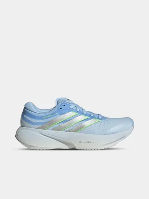 adidas Womens Supernova Solution 3 Sky/Silver Running Shoes 