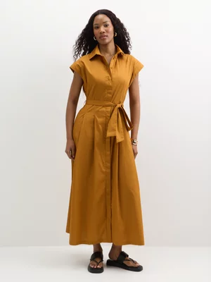 Exact Women’s Camel Shirt Dress