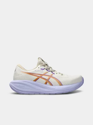 ASICS Womens Gel-Cumulus 28 Oatmeal/Fresh Air Running Shoes 