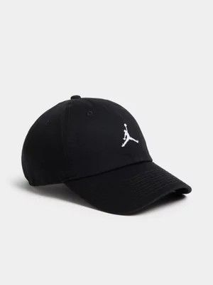 Jordan Unisex Club Jumpman Peak Black Cap