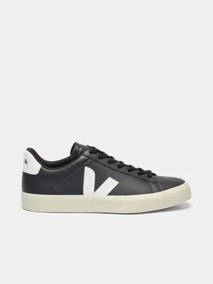 Men's Veja Campo Black & White Sneakers